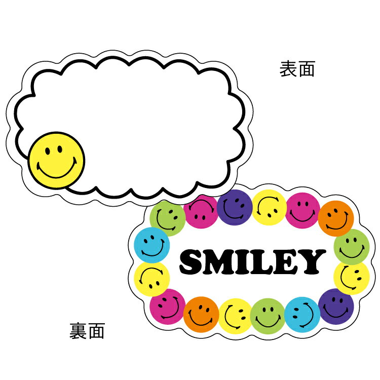 スマイリーミニメッセージカード【カラフル】 ANB-57