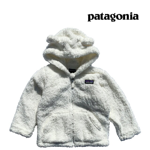PATAGONIAパタゴニアベビーファーリーフレンズフーディーBABYFURRYFRIENDSHOODYBCWBIRCHWHITE61155