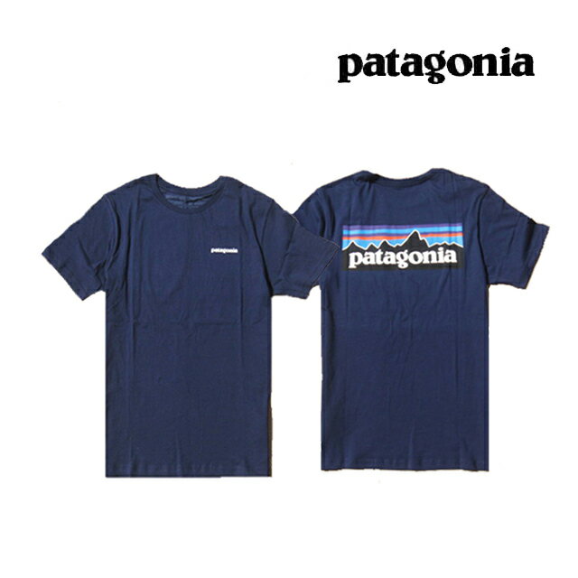 楽天ACTIVE BOARD SELECTPATAGONIA パタゴニア P-6 ロゴ オーガニック メンズ Tシャツ P-6 LOGO ORGANIC T-SHIRT CNY CLASSIC NAVY 38535