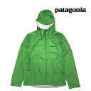 訳あり PATAGONIA パタゴニア トレントシェル ジャケット TORRENTSHELL JACKET CTF CILANTRO W/FORGE GREY ...