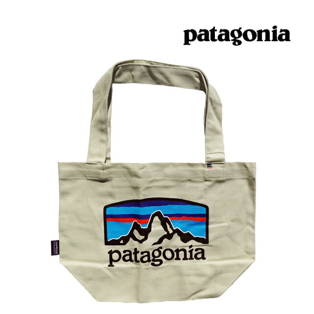 PATAGONIA パタゴニア ミニ トートバッグ MINI TOTE FRHB FITZ FITZ ROY HORIZONS: BLEACHED STONE 59275