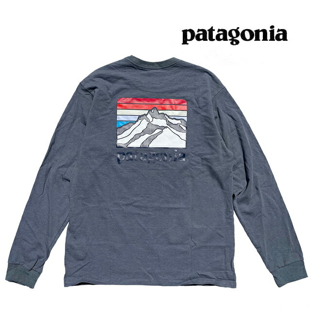 PATAGONIA パタゴニア ロングスリーブ ライン ロゴ リッジ レスポンシビリティー Tシャツ LONG SLEEVED LINE LOGO RIDGE RESPONSIBILI-TEE PLGY PLUME GREY 38517