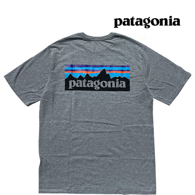 Rakuten - PATAGONIA パタゴニア P-6ロゴ レスポンシビリティー Tシャツ P-6 LOGO RESPONSIBILI-TEE GLH GRAVEL HEATHER 38504