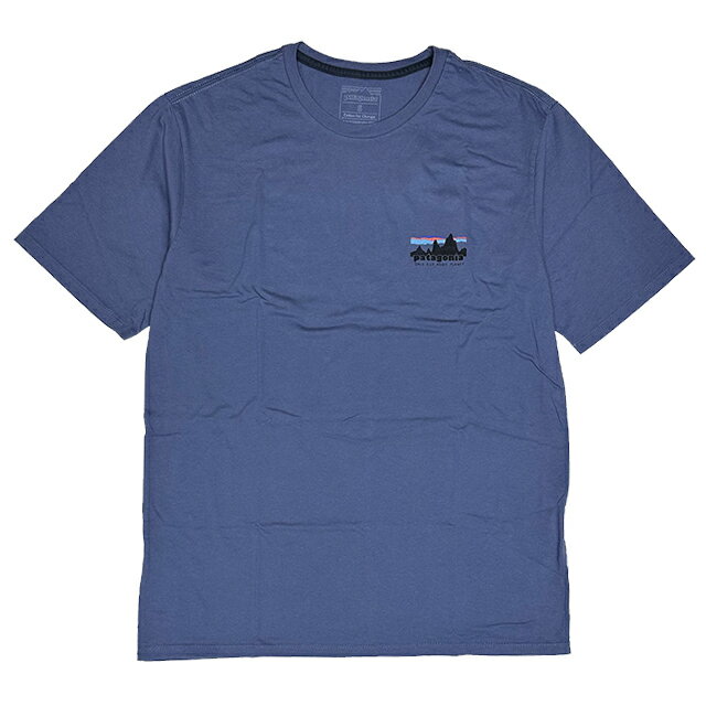 PATAGONIA パタゴニア 73 スカイライン オーガニック Tシャツ 73 SKYLINE ORGANIC T-SHIRT CUBL CURRENT BLUE 37534