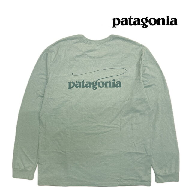 Rakuten - PATAGONIA パタゴニア ロングスリーブ キャスティング ロゴ レスポンシビリティー LONG SLEEVE CASTING LOGO RESPONSIBILI-TEE THI THIN ICE 37819 長袖