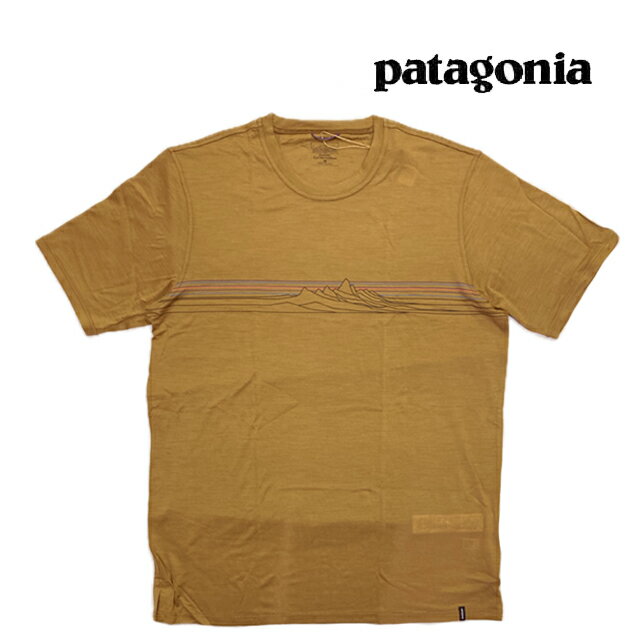 Rakuten - PATAGONIA パタゴニア キャプリーン クール メリノ ブレンド グラフィック シャツ CAPILENE COOL MERINO BLEND GRAPHIC SHIRT STBO STRATA STRIPE: BOBCAT BROWN 44590