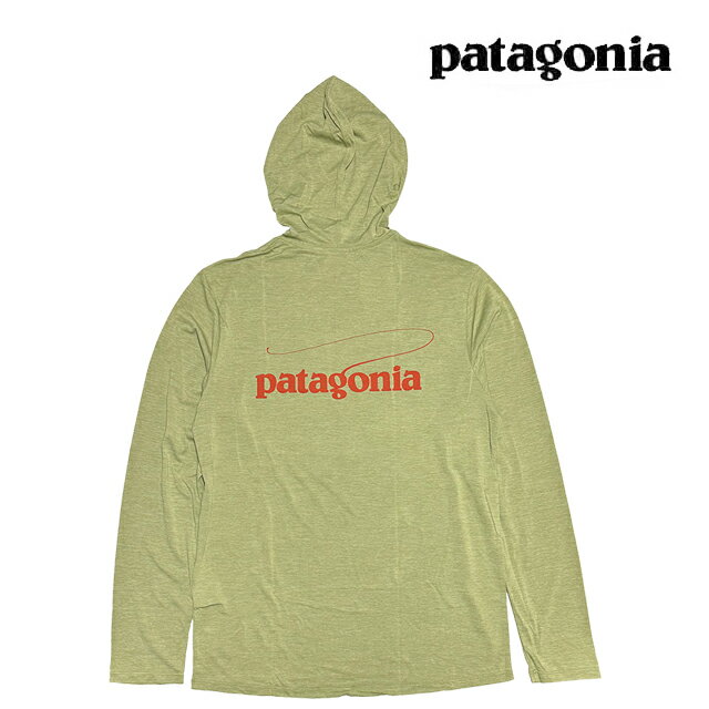 PATAGONIA パタゴニア キャプリーン クール デイリー フーディ キャスティング ロゴ CAPILENE COOL DAILY HOODY CASTING LOGO GGNX GUMTREE GREEN - LIGHT GUMTREE GREEN X-DYE 45467