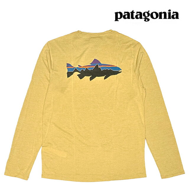 Rakuten - 日本未発売モデル PATAGONIA パタゴニア ロングスリーブ キャプリーン クール デイリー シャツ LONG-SLEEVED CAPILENE COOL DAILY SHIRT FITZ ROY TROUT LMYX YELLOW 45452