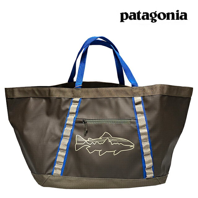 乐天商城 - PATAGONIA パタゴニア ブラックホール ギア トート 61L BLACK HOLE GEAR TOTE 61L BGFT BASIN GREEN W/FITZ TROUT 49276
