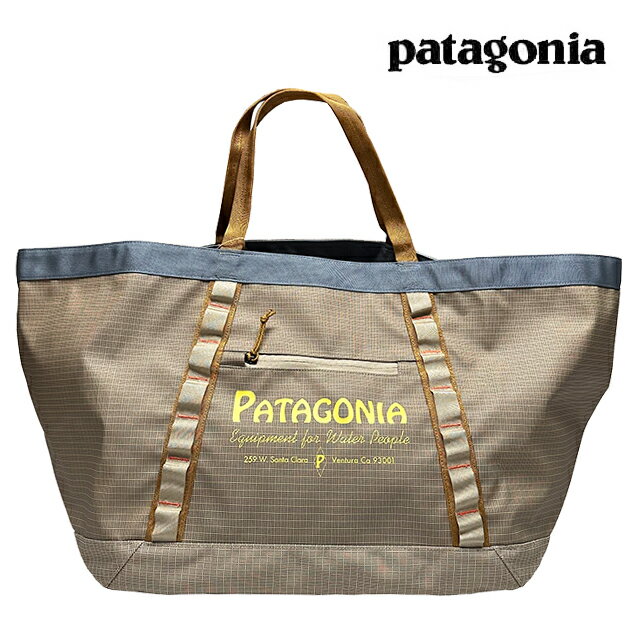 Rakuten - PATAGONIA パタゴニア ブラックホール ギア トート 61L BLACK HOLE GEAR TOTE 61L WBST WATER PEOPLE BANNER: WEATHERED STONE 49276
