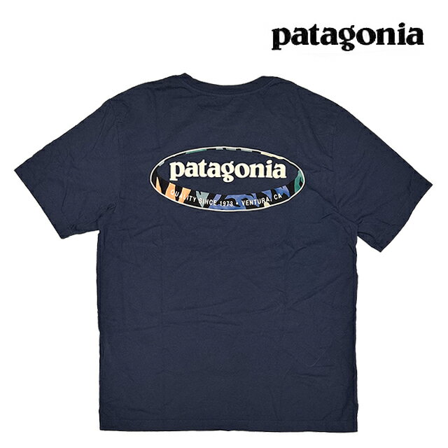 Rakuten - PATAGONIA パタゴニア '95 オーバル ロゴ Tシャツ '95 OVAL LOGO T-SHIRT NNKO NEW NAVY: KALEIDO 37847