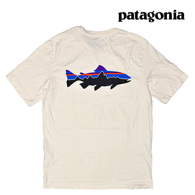 Rakuten - PATAGONIA パタゴニア フィッツロイ トラウト Tシャツ FITZ ROY TROUT T-SHIRT UDNL UNDYED NATURAL 37846