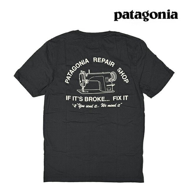 Rakuten - PATAGONIA パタゴニア リペア ショップ Tシャツ REPAIR SHOP T-SHIRT INBK INK BLACK 37844