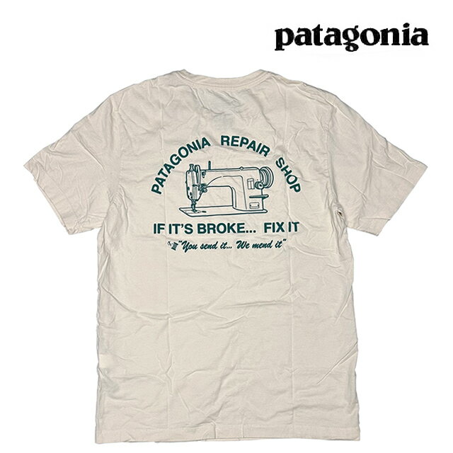 Rakuten - PATAGONIA パタゴニア リペア ショップ Tシャツ REPAIR SHOP T-SHIRT UDNL UNDYED NATURAL 37844