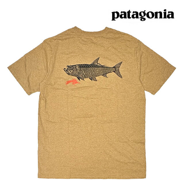 Rakuten - 日本未発売色 PATAGONIA パタゴニア テイク ア スタンド レスポンシビリティー Tシャツ TAKE A STAND RESPONSIBILI-TEE SRBC SALTY ROACH: BOBCAT BROWN 37591