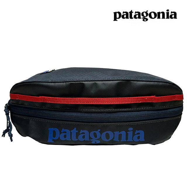 乐天商城 - PATAGONIA パタゴニア ブラックホール キューブ 3L BLACK HOLE CUBE 3L SMRE SMOLDER BLUE W/AMANITA RED 49362