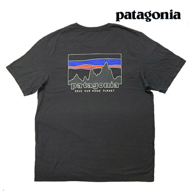 乐天商城 - PATAGONIA パタゴニア '73 スカイライン Tシャツ '73 SKYLINE T-SHIRT INBK INK BLACK 37841