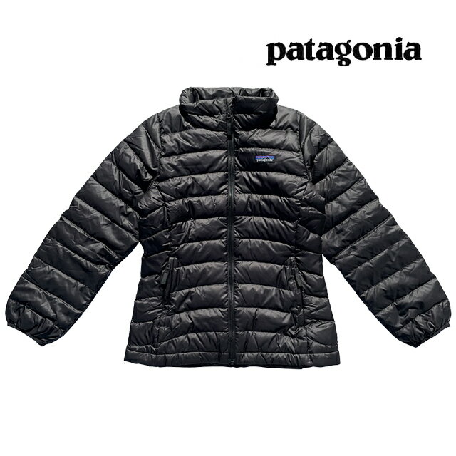 PATAGONIA パタゴニア ガールズ ダウン セーター GIRLS' DOWN SWEATER BLK BLACK 68233 子供用 ※サイズ注意