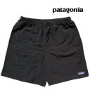 PATAGONIA パタゴニア ショートパンツ バギーズ ロング 7インチ BAGGIES LONGS - 7 BLK BLACK 58035