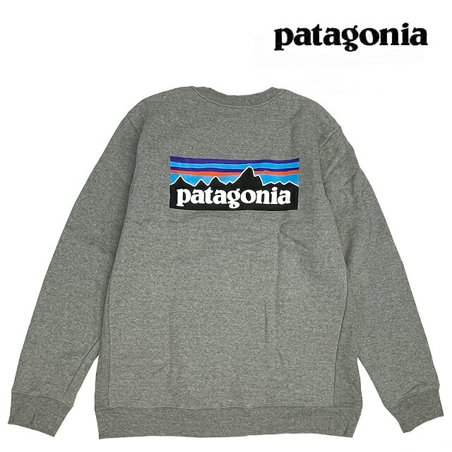 PATAGONIA パタゴニア P-6 ロゴ アップライザル クルー スウェットシャツ P-6 LOGO UPRISAL CREW SWEATSHIRT GLH GRAVEL HEATHER 39657