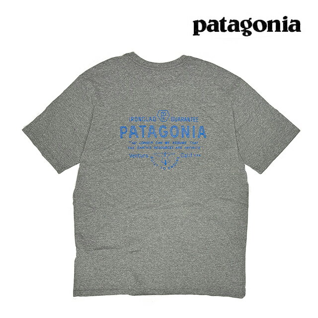 PATAGONIA パタゴニア フォージ マーク レスポンシビリティー FORGE MARK RESPONSIBILI-TEE GLH GRAVEL HEATHER 37572