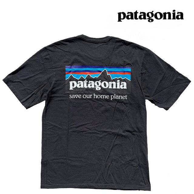 PATAGONIA パタゴニア P-6 ミッション オーガニック Tシャツ P-6 MISSION ORGANIC T-SHIRT INBK INK BL..