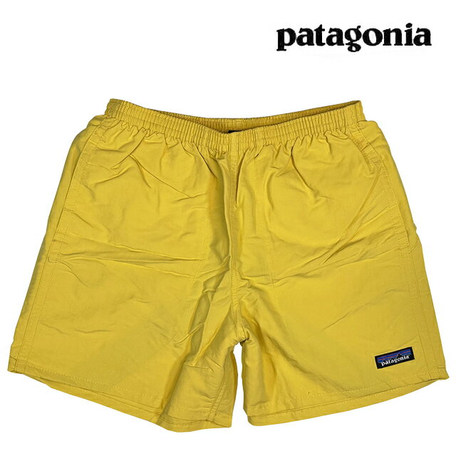 PATAGONIA パタゴニア バギーズ ショーツ 5インチ ショートパンツ BAGGIES SHORTS 5" SUYE SURFBOARD YELLOW 57022