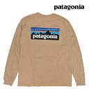 PATAGONIA パタゴニア ロングスリーブ P-6 ロゴ レスポンシビリティー LONG-SLEEVED P-6 LOGO RESPONSIBILI-TEE GRBN GRAYLING BROWN 38518