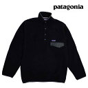 PATAGONIA パタゴニア シンチラ スナップT プルオーバー SYNCHILLA SNAP-T PULLOVER BFO BLACK W/FORGE GREY 25450