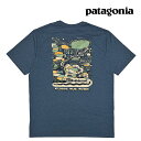 PATAGONIA パタゴニア コモントレイル ポケット レスポンシビリティー COMMONTRAIL POCKET RESPONSIBILI-TEE UTB UTILITY BLUE 37772