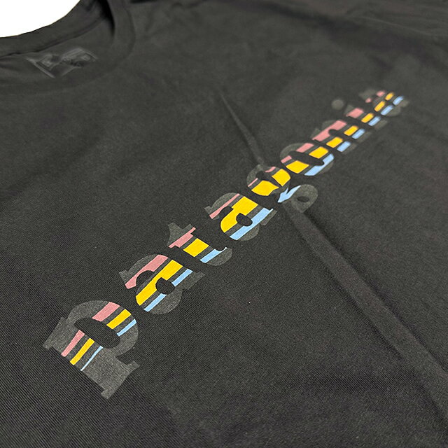 PATAGONIA パタゴニア 73 テキスト ロゴ オーガニック Tシャツ 73 TEXT LOGO ORGANIC T-SHIRT INBK INK BLACK 37776