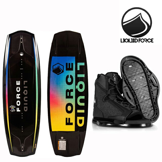 2023 LIQUID FORCE リキッドフォース ウェイクボード インデックス WAKEBOARD TRIP 139 + バインディング BINDING INDEX 8-12 (25.5-29cm)