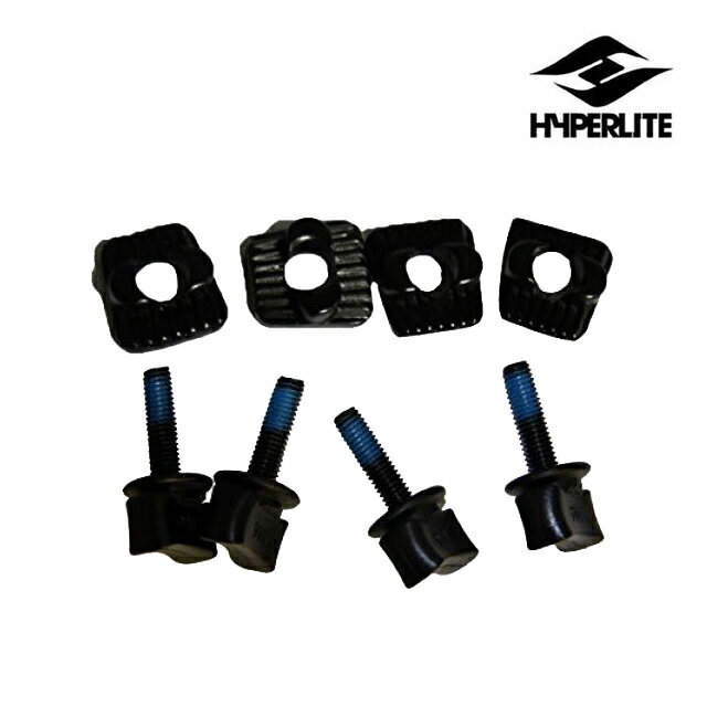 商品詳細 商品説明 ネジ回しを必要としないツールレスのM6 THUMB SCREW HARDWARE KIT。 ブランド HYPERLITE モデル M6 THUMB SCREW HARDWARE KIT(TOOLLESS) 　※欧米正規店からの直輸入品(並行輸入品)になります カラー BLACK スペック ・M6 THUMB SCREWS x 4 ・BINDING WASHERS x 4