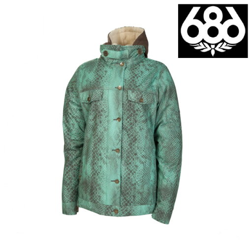 686 シックスエイトシックス ロクハチ ジャケット WOMEN'S RESERVED CITY INSULATED JACKET MIST PYTHON レディース スノーボード ジャケット 686 シックスエイトシックス ロクハチ ジャケット WOMEN'S RESERVED CITY INSULATED JACKET MIST PYTHON レディース スノーボード ジャケット