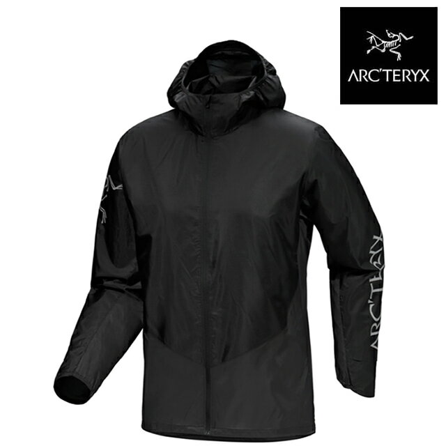 ARC'TERYX アークテリクス ノーバン ウィンドシェル フーディ NORVAN WINDSHELL HOODY BLACK/GRAPHITE X000010354 アウトドア ハイキング