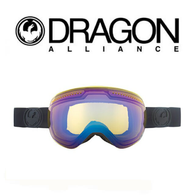 訳あり DRAGON ドラゴン ゴーグル GOGGLE APX KNIGHT RIDER/YELLOW BLUE ION+ROSE+ECLIPSE スノーボード...