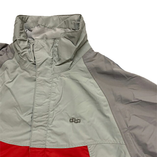 FOURSQUARE �ե����������� �桼�� ���㥱�å� YOUTH CURVED CHEST JACKET GREY/RED ������ ���Ρ��ܡ��� �Ҥɤ���