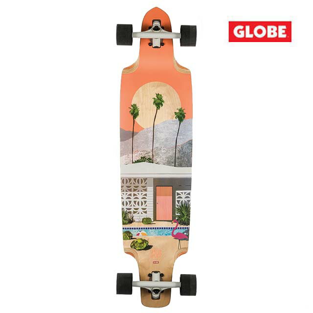 商品詳細 商品説明 Globe skateboard　が好まれる理由は豊富なサイズ展開、形状、そしてデザイン性です。30年以上にわたって信頼できる職人により特徴あるスケートボードをデザインし、作り続けています。 ブランド GLOBE モデル SPEARPOINT COMPLETE 　※欧米正規店からの直輸入品(並行輸入品)になります サイズ 40" カラー MOTEL スペック ・40” x 9.85” x 30.75”WB ・Hard rock maple 8-ply ・180mm Slant reverse kingpin trucks ・70mm 78a Conical Cruiser wheel