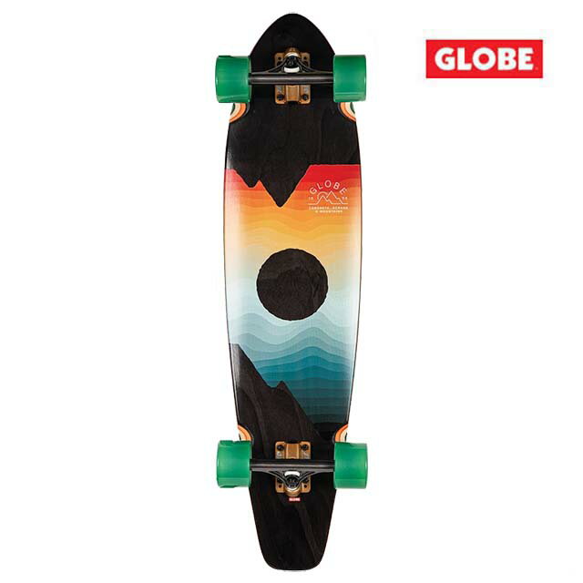 GLOBE グローブ スケートボード SKATEBOARD ARCADIA COMPLETE BLACK MAPLE/CHROMESET 36
