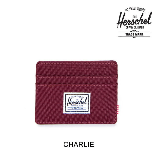 HERSCHEL ハーシェル 財布 ウォレット CHARLIE WALLET WINDSOR WINE