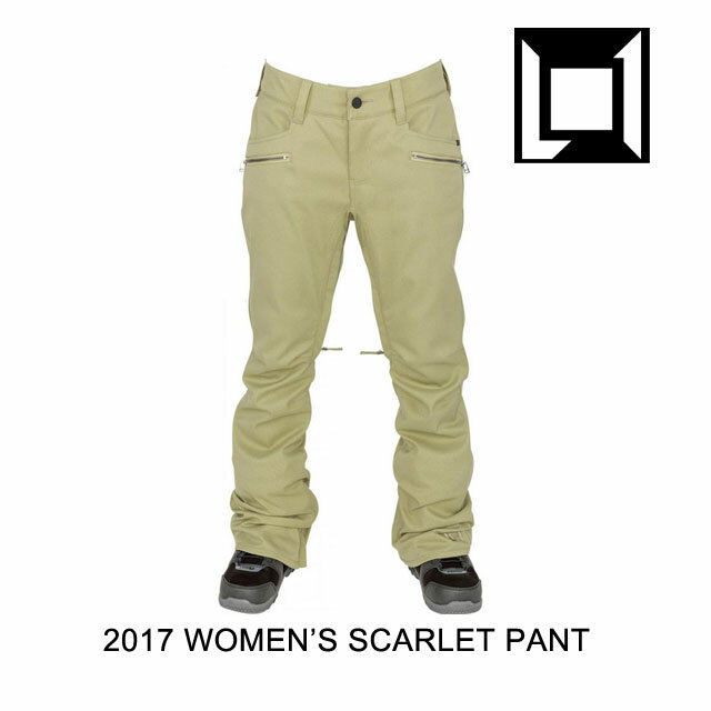 2017 L1 エルワン パンツ WOMEN'S SCARLETT PANT KHAKI TWILL