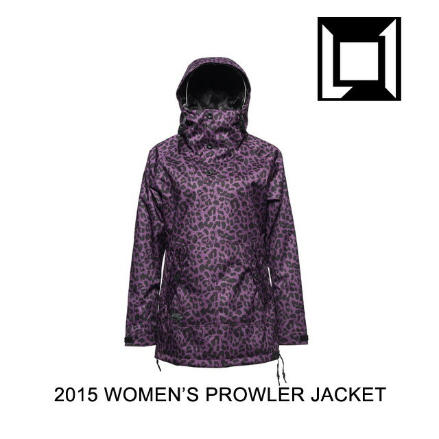 2015 L1 エルワン ジャケット WOMEN'S PROWLER JACKET CHEETAH スノーボード ウェア