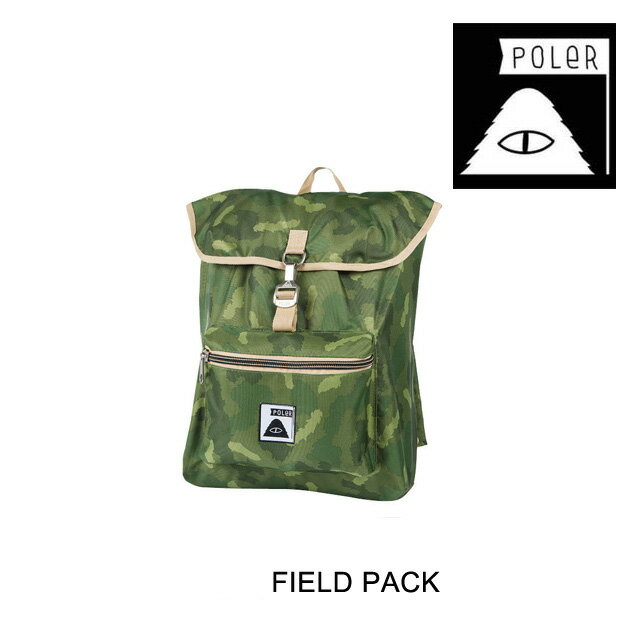 POLER ポーラー バックパック THE FIELD PACK GREEN CAMO
