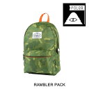 POLER ポーラー バックパック THE RAMBLER PACK GREEN CAMO
