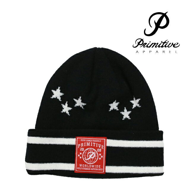 Rakuten - PRIMITIVE プリミティブ 帽子 ビーニー ALL STAR BEANIE BLACK