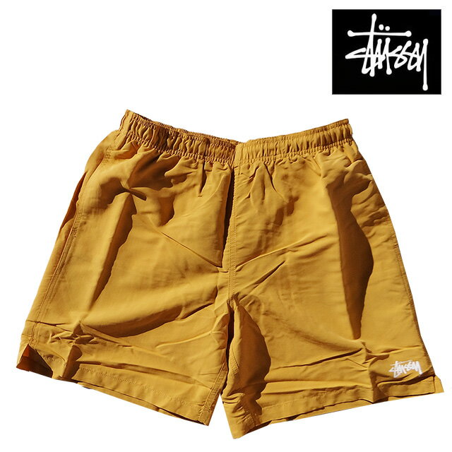 STUSSY ステューシー ストック ウオーター ショート STOCK WATER SHORT YELLOW 113129