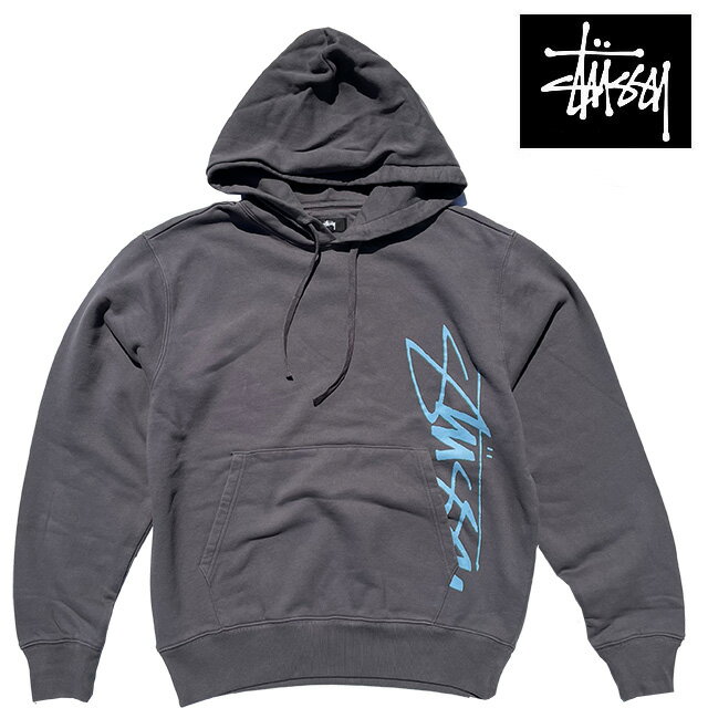 ステューシー パーカー（メンズ） STUSSY ステューシー スムース ストック プリンティッド フーディ SMOOTH STOCK PRINTED HOOD BLACK 118426