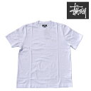 ステューシー ペアTシャツ STUSSY ステューシー ストック ロゴ クルー Tシャツ STOCK LOGO SS CREW WHITE 1140241