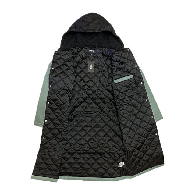 STUSSY ステューシー スタジアム パーカー STADIUM PARKA SAGE 115418 ベンチコート