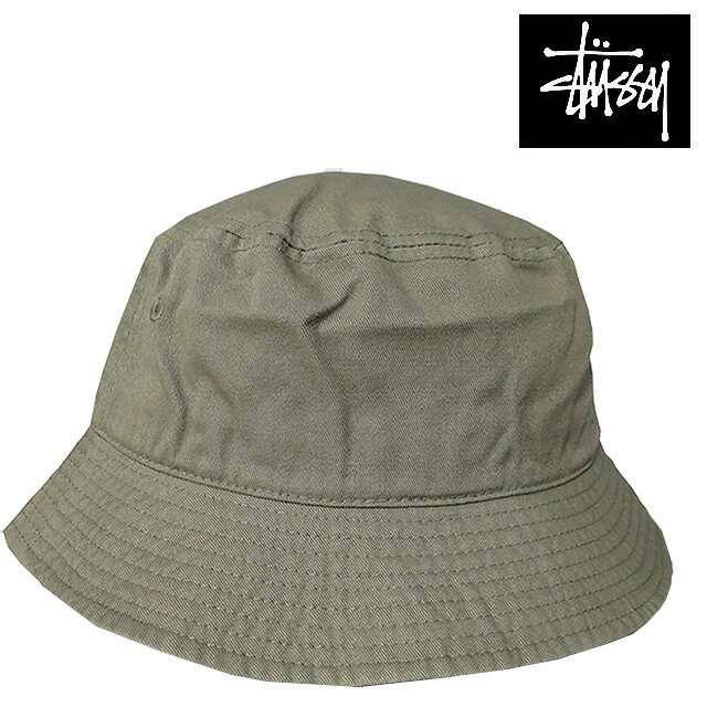 STUSSY ステューシー ストック バケット ハット 帽子 STOCK BUCKET HAT OLIVE 1321015